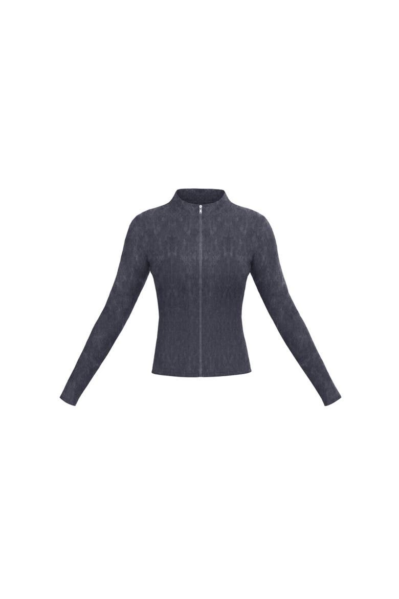 Cloud II Rib Basic Jacket, Alternate, color, Oxford Washed