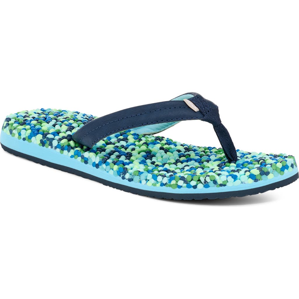 Sanuk Bubblecush Flip Flop In Multi