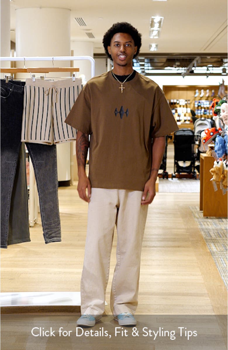 Colin Oversize Graphic Print T-Shirt, sales video thumbnail