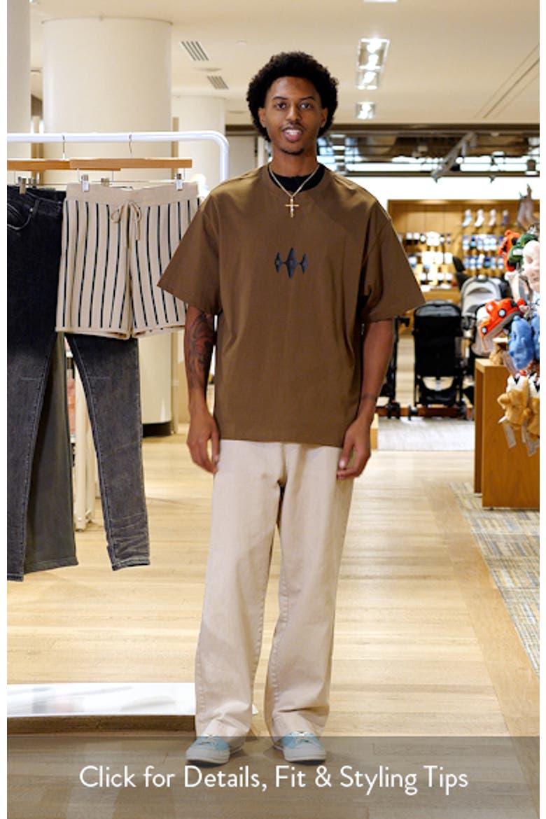 Colin Oversize Graphic Print T-Shirt video