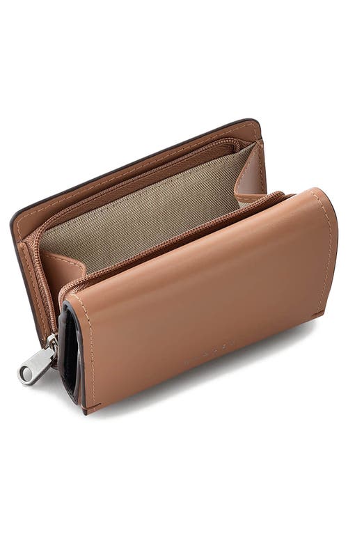 Radley Lexington Lane Trifold Leather Wallet In Brown