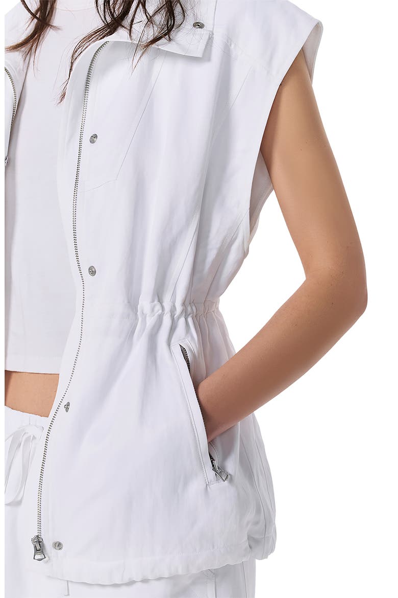 Monica Vest, Alternate, color, WHITE