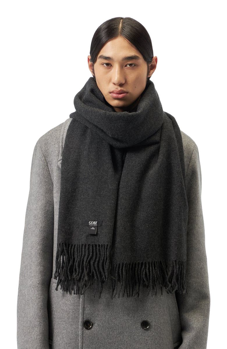 Gobi Cashmere Oversized Cashmere Woven Scarf, Alternate, color, 