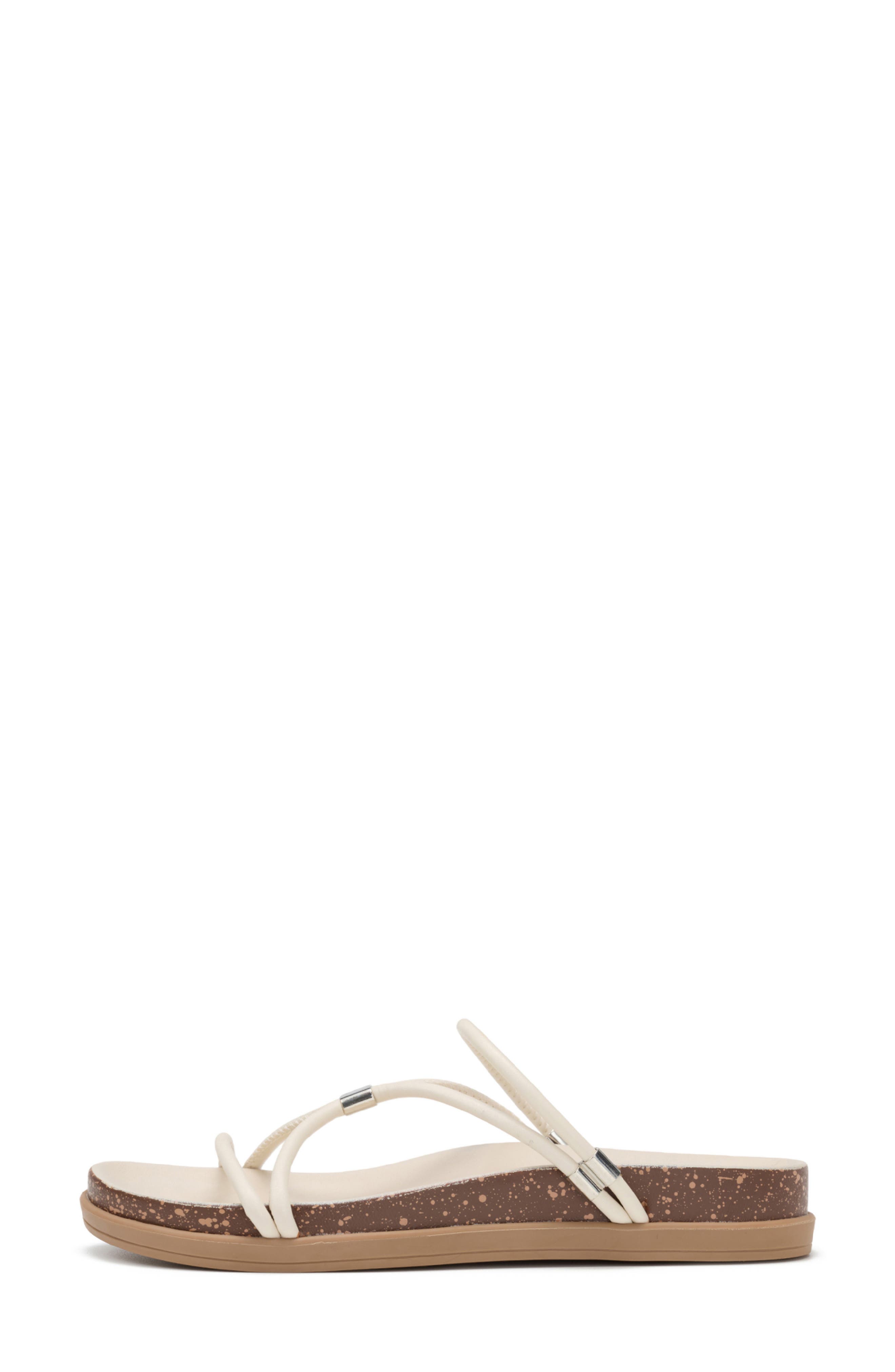 Lately Slide Sandal, Alternate, color, CREAM