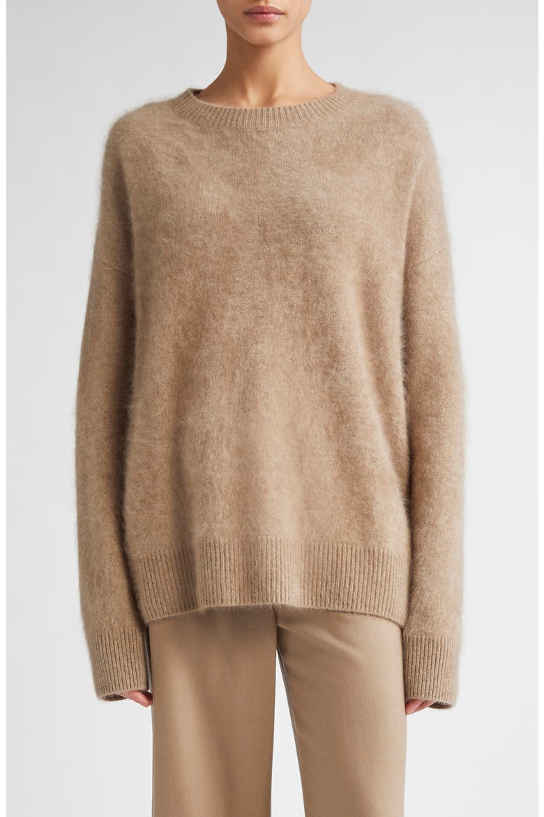 Dante Oversize Cashmere Sweater, Main, color, BEIGE