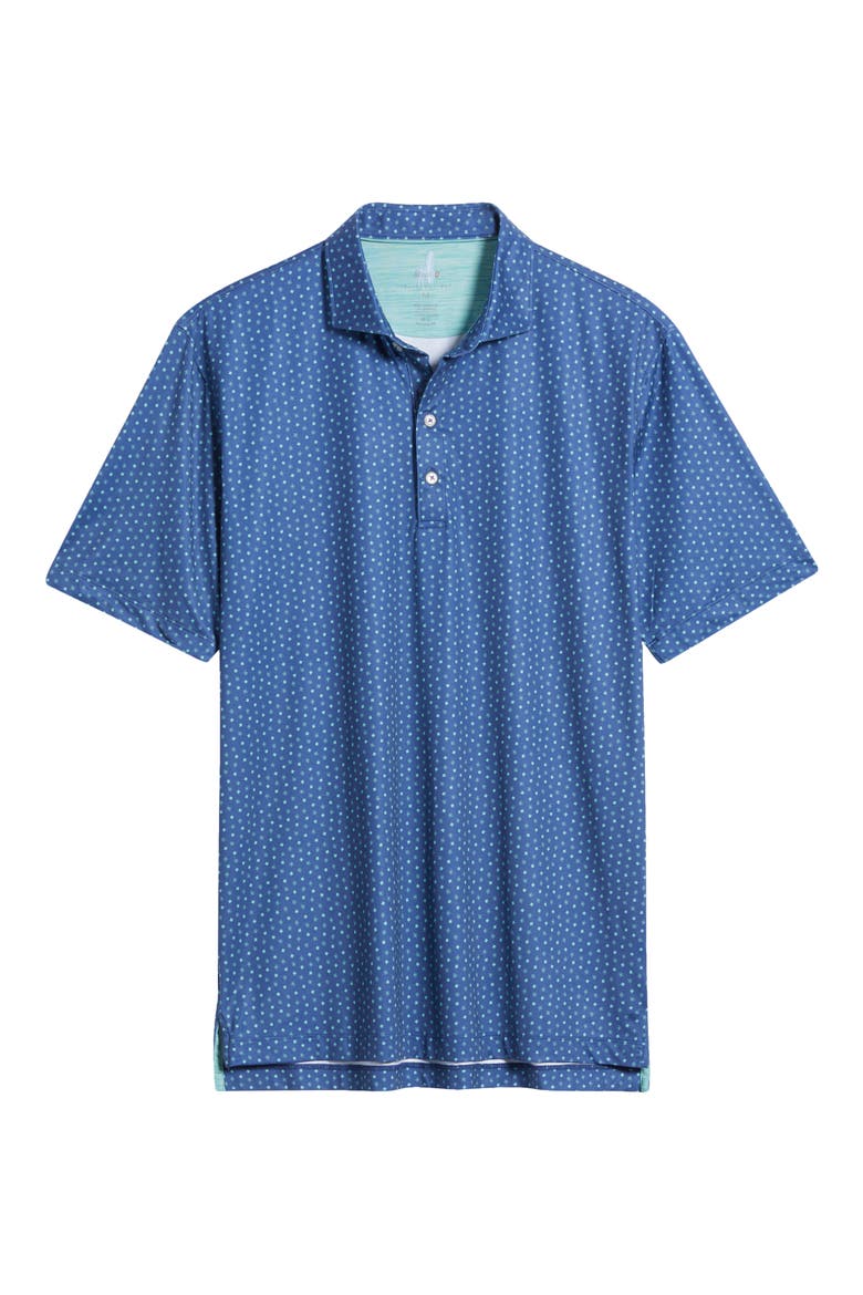 Top o' the Morning Scatter Print PREP-FORMANCE Golf Polo, Alternate, color, LAKE