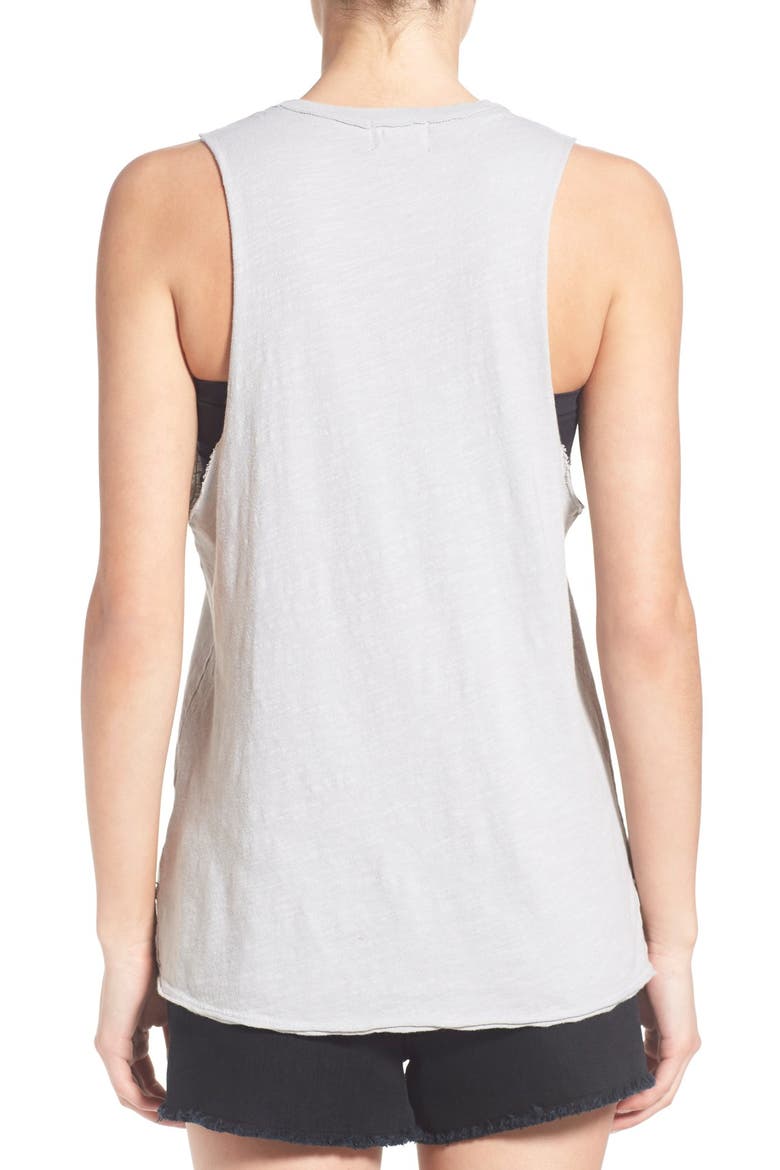 Project Social T 'Hugs & Kisses' Graphic Tank, Alternate, color, PALOMA