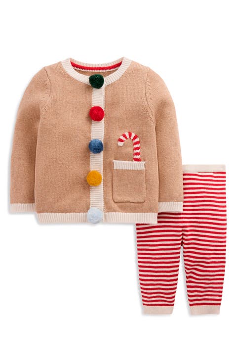 Kids' Novelty Knitted Cardigan and Pants Set