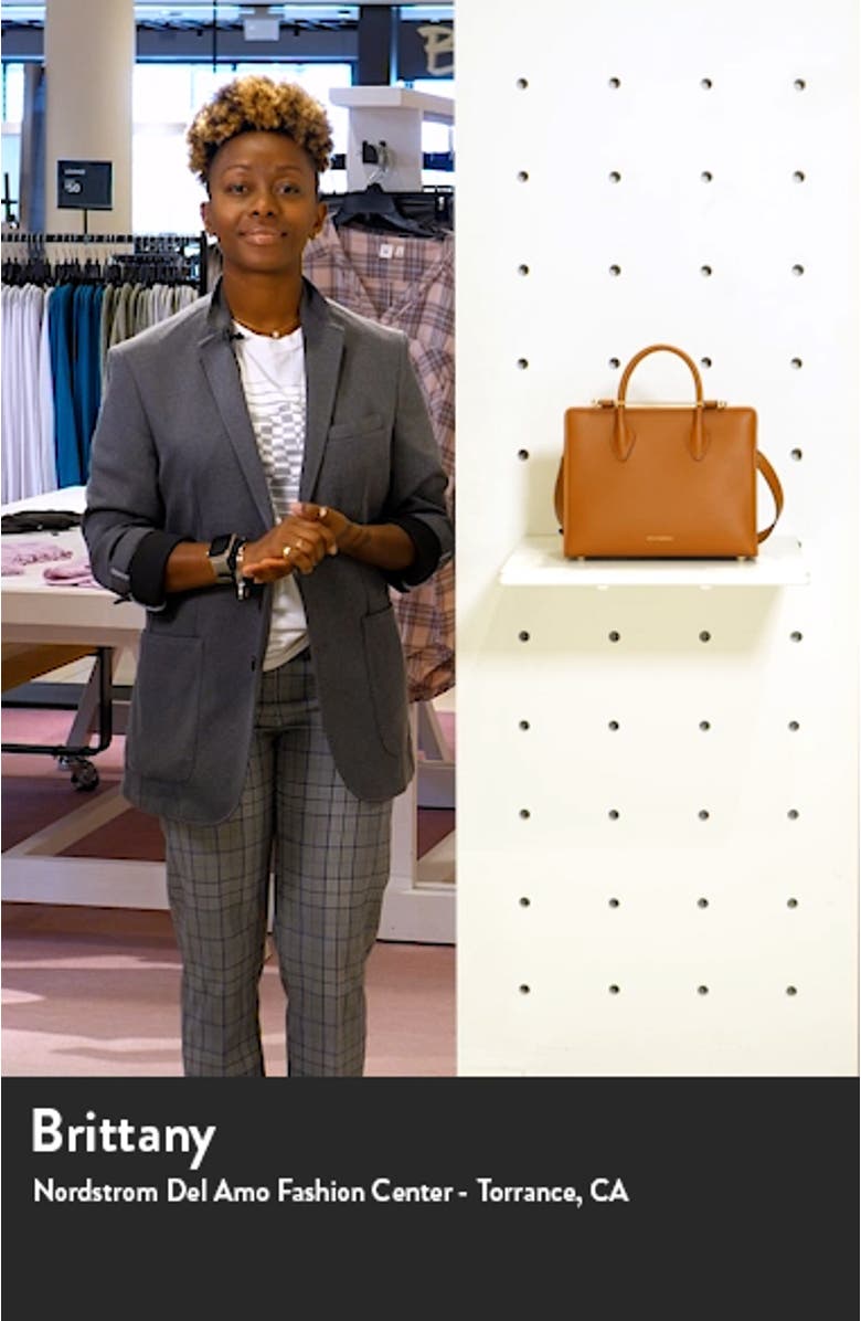 Midi Leather Tote, sales video thumbnail