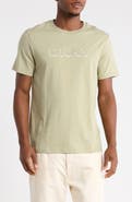 DKNY SPORTSWEAR Shadow Embossed Graphic T-Shirt
