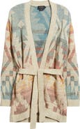 Pendleton Cheyenne Jacquard Cotton Wrap Cardigan