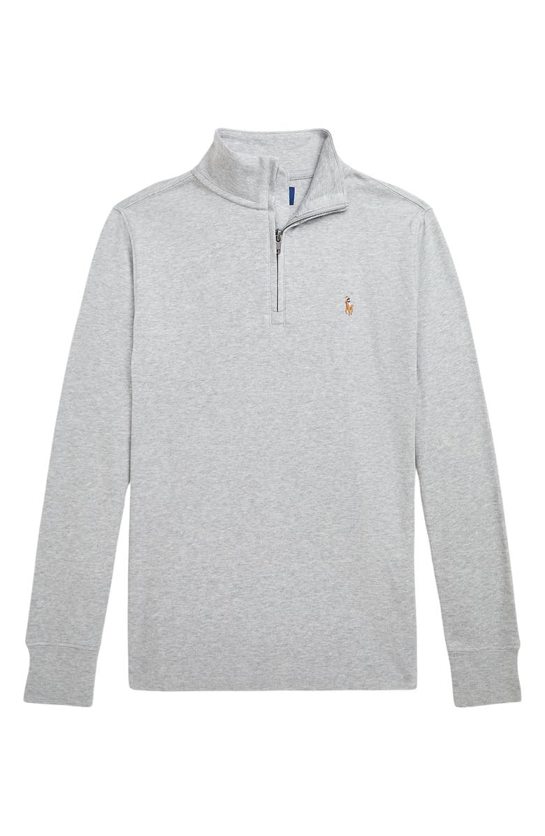 Polo Ralph Lauren Kids' Embroidered Cotton Interlock Sweatshirt, Main, color, 