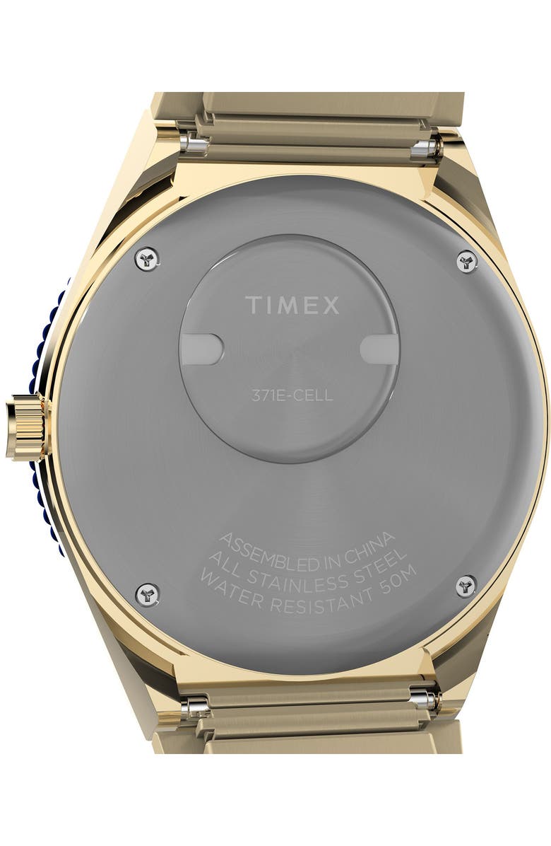 Timex<sup>®</sup> Q Timex Bracelet Watch, 36mm, Alternate, color, Gold-Tone