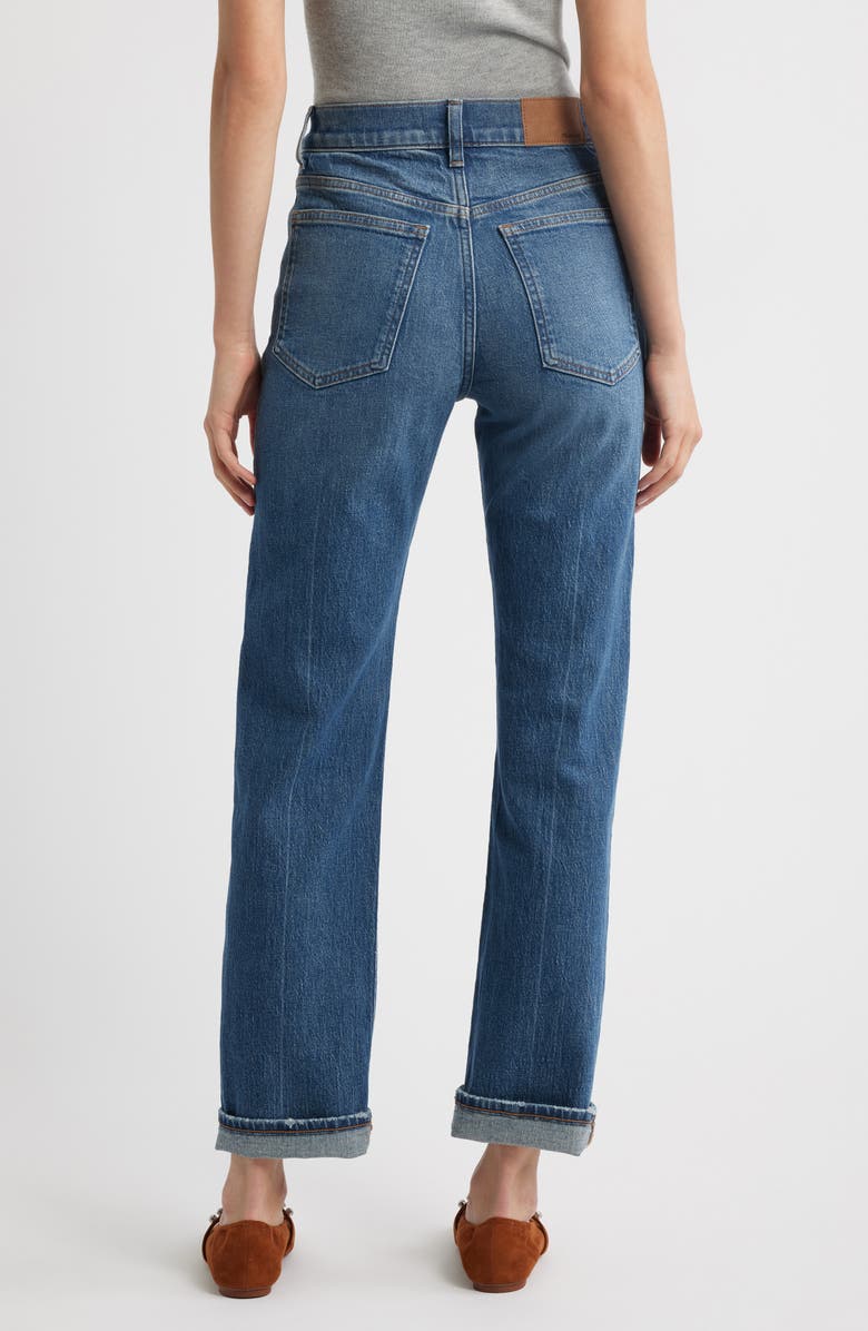 The '90s High Waist Straight Leg Jeans