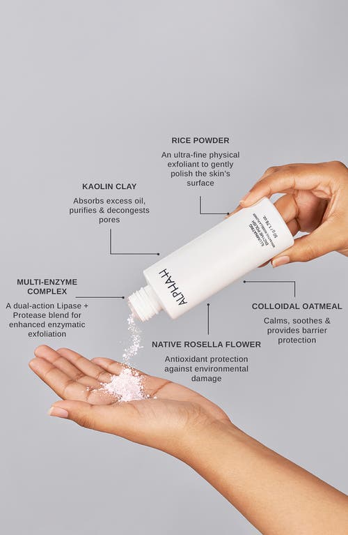 Alpha-h Illuminating Enzyme Polish With Native Rosella Flower