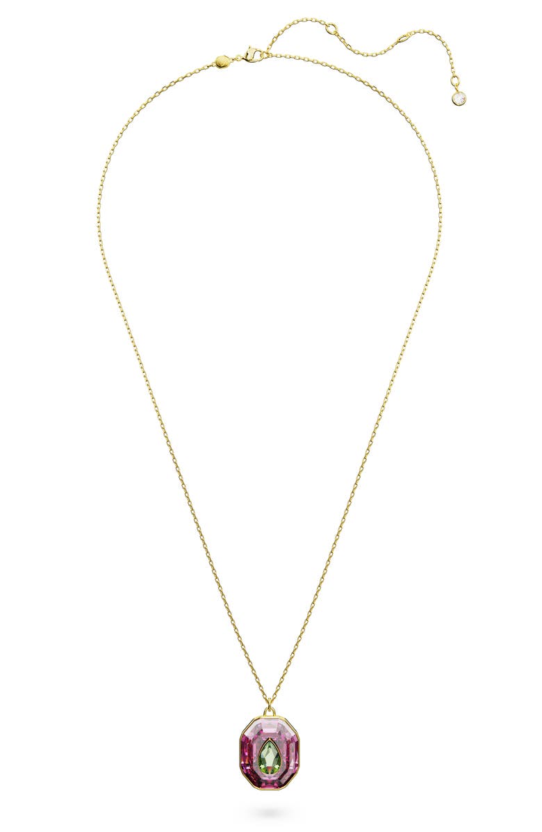 Swarovski Chroma Crystal Pendant Necklace, Main, color,