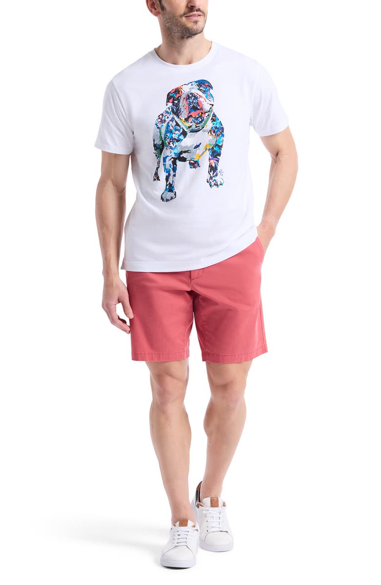 Robert Graham Collage Graham Cotton Graphic T-Shirt, Alternate, color, White