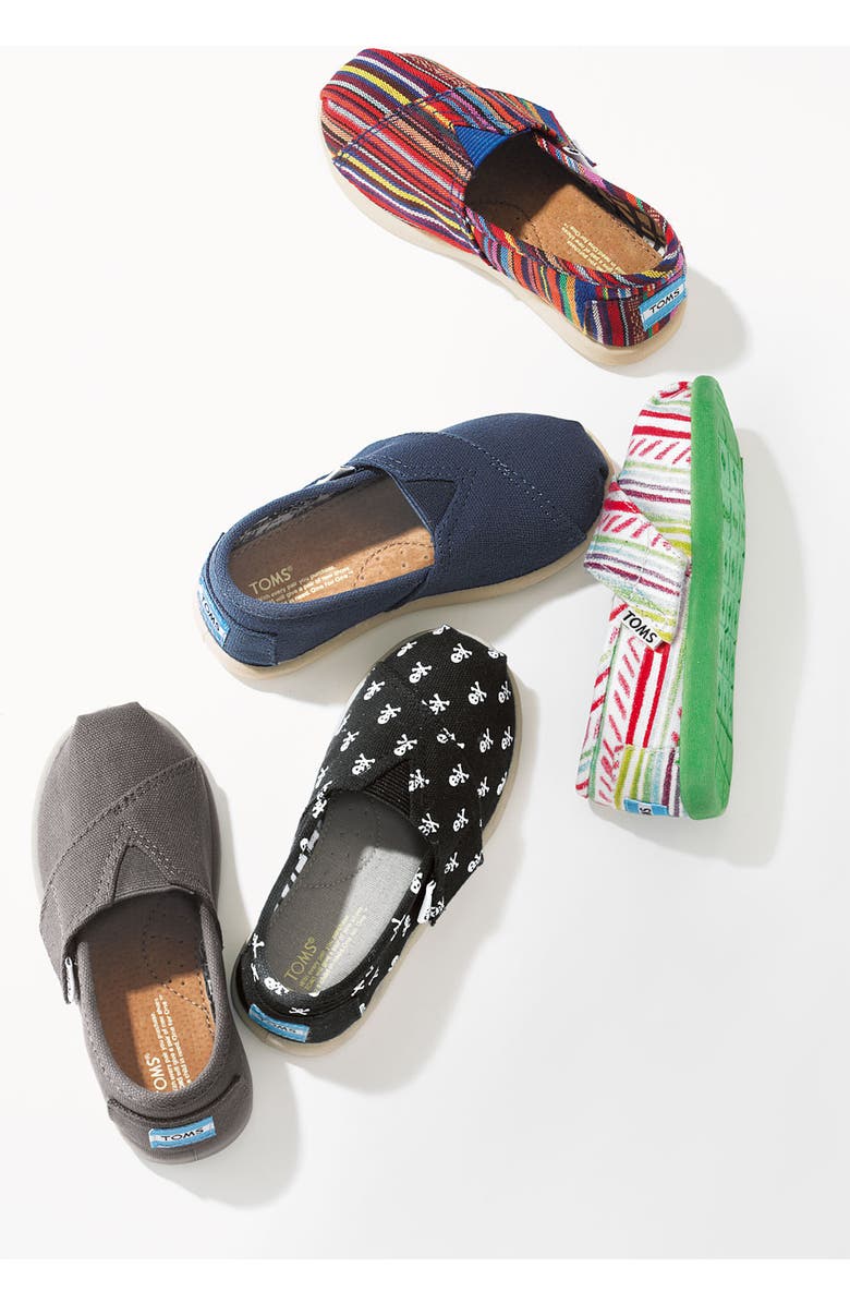 TOMS 'Classic Tiny - Iken' Slip-On, Alternate, color,