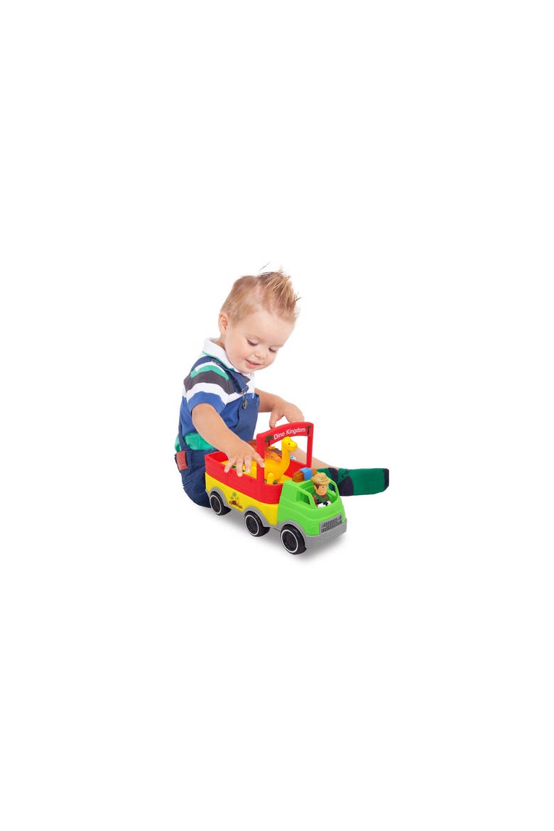 Dinosaur Adventure Safari Toy Truck, Alternate, color, Multicolored