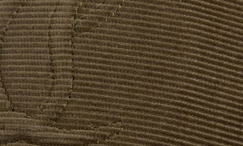 Christian Louboutin Enky Mooncrest Monogram Corduroy Baseball Cap In Silex