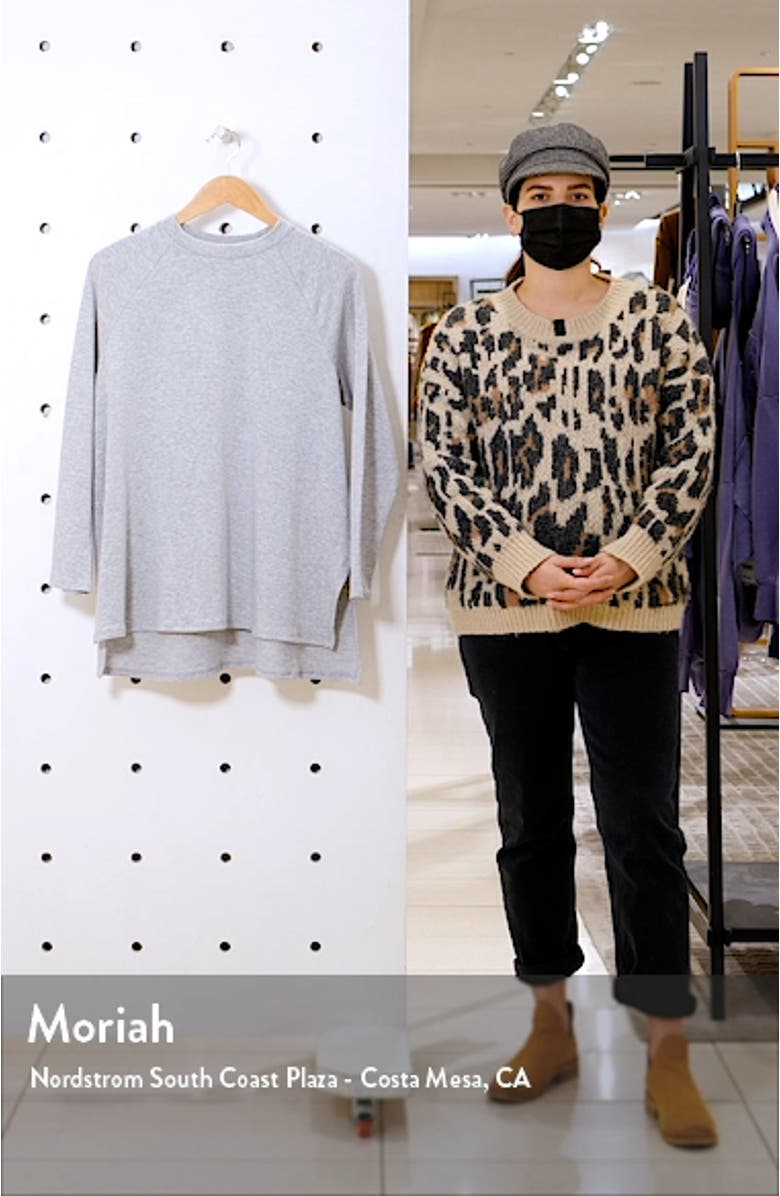 Raglan Crewneck Top, sales video thumbnail