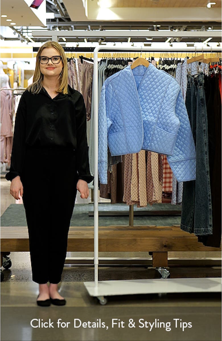 Adalynn Quilted Crop Jacket, sales video thumbnail