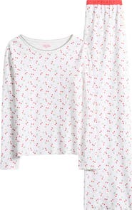 COZYLAND Ellie Cherry Pie Pima Cotton Pajamas
