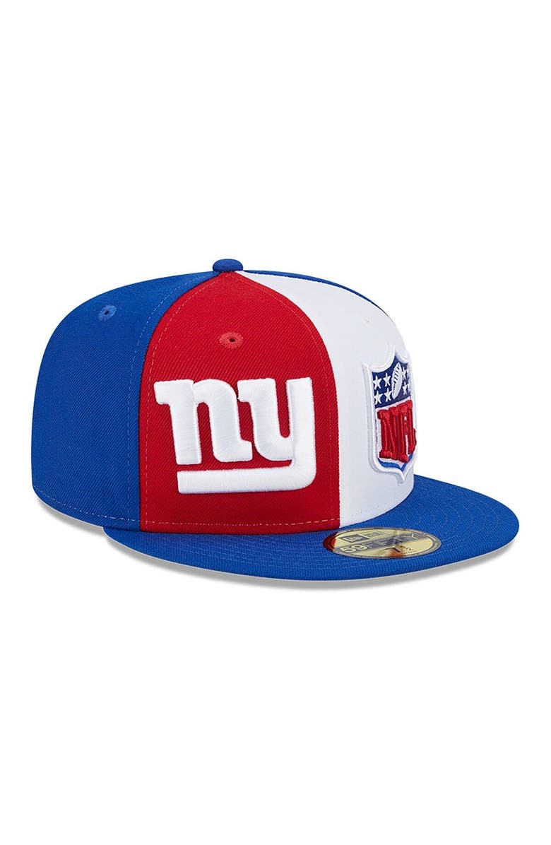 New Era Men's New Era Red/Royal New York Giants 2023 Sideline 59FIFTY Fitted Hat, Alternate, color, Red