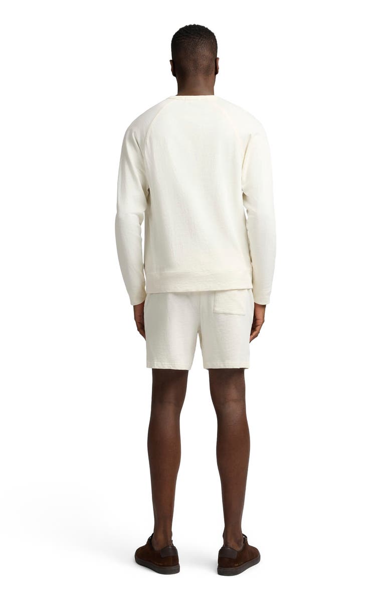 Onia Terry Slub Shorts 6", Alternate, color, Egret