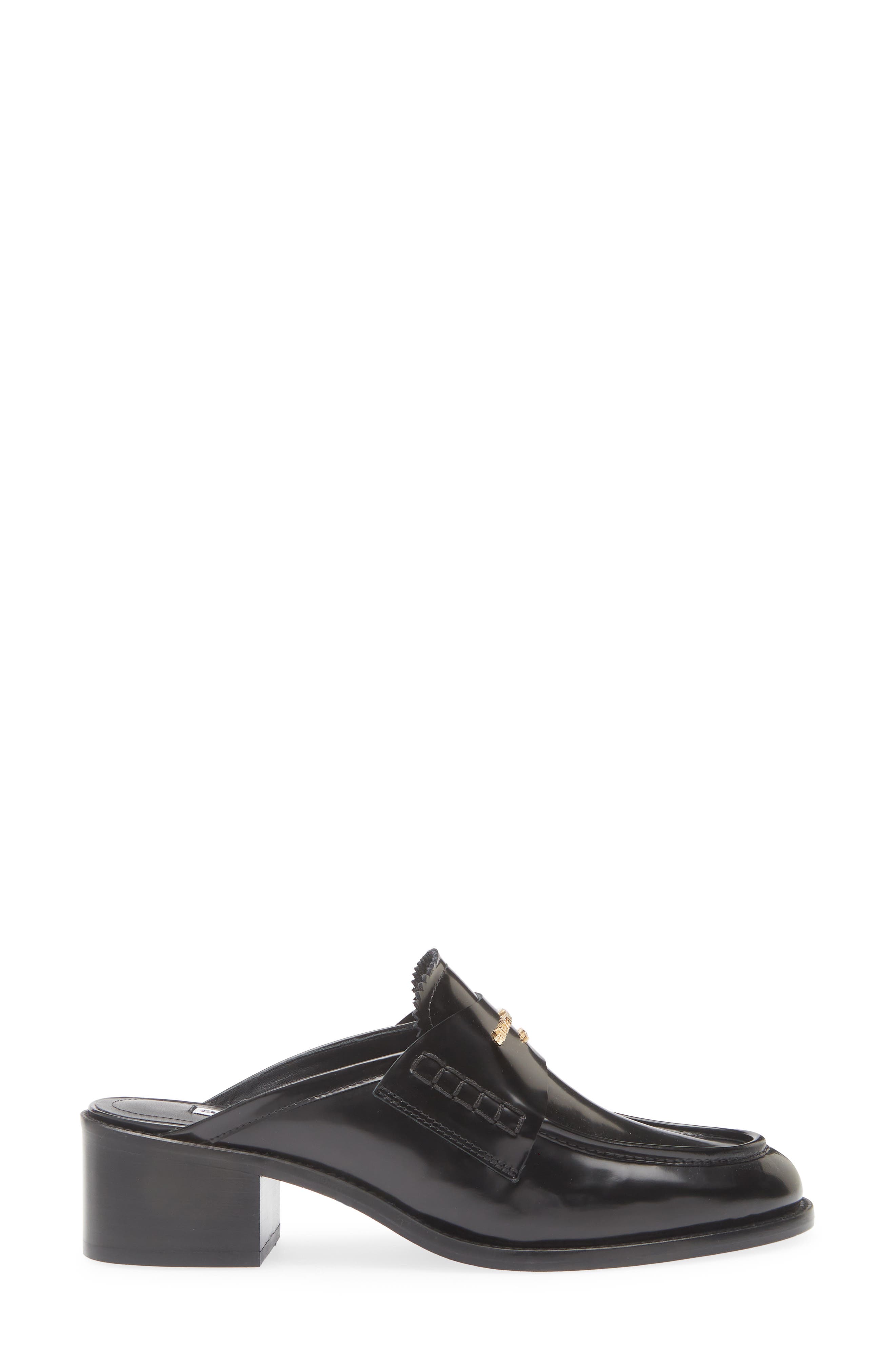 Alexander Wang Carter Loafer Mule, Alternate, color, Black