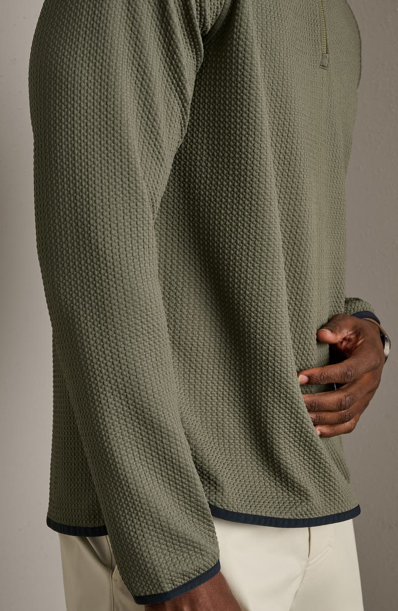 Rhone Founders Golf Quarter Zip, Alternate, color, Smokey Olive