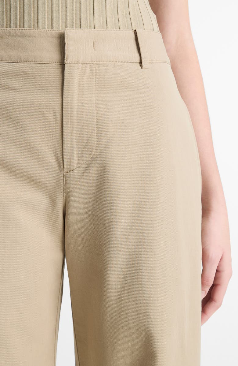 Vince Cotton Wide Leg Pants, Alternate, color, Mojave