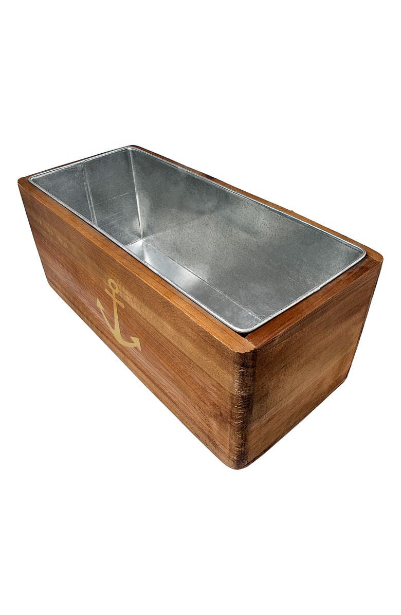 Cathy's Concepts Wooden Wine Trough, Alternate, color,