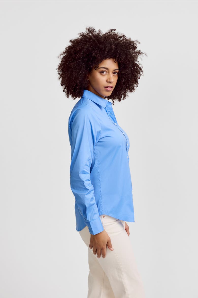 The Icon Shirt, Alternate, color, French Blue