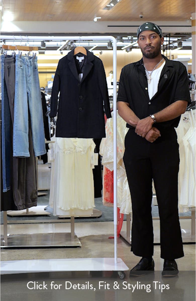 Kids' Gable Single Breasted Overcoat, sales video thumbnail