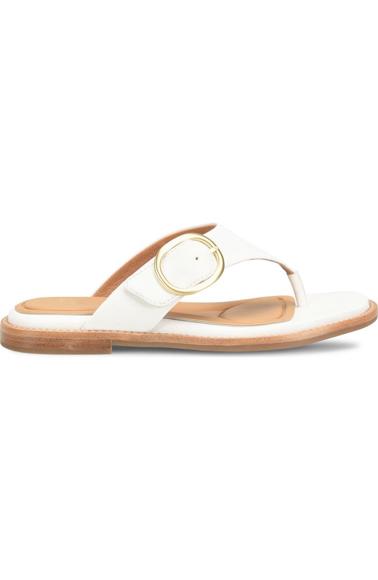 Söfft Nancia Flip Flop, Alternate, color, True White