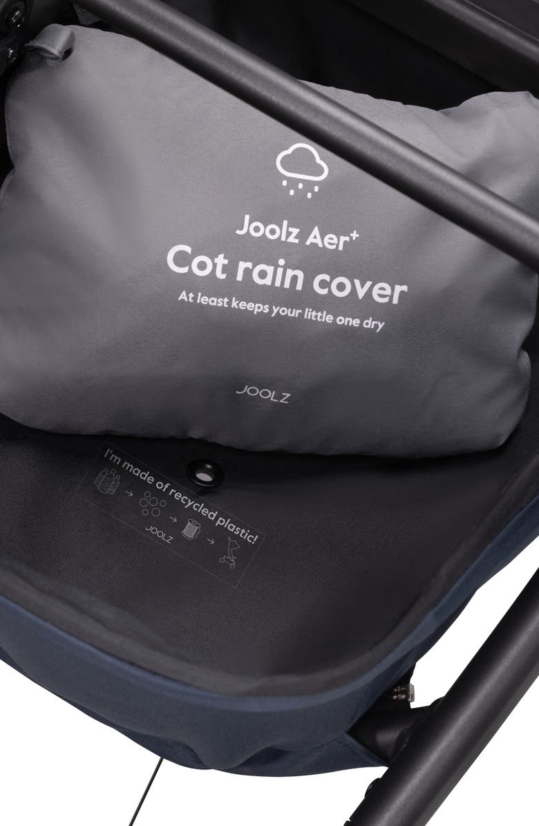 Joolz Aer+ Carrycot Bassinet Stroller Rain Cover, Alternate, color, Grey