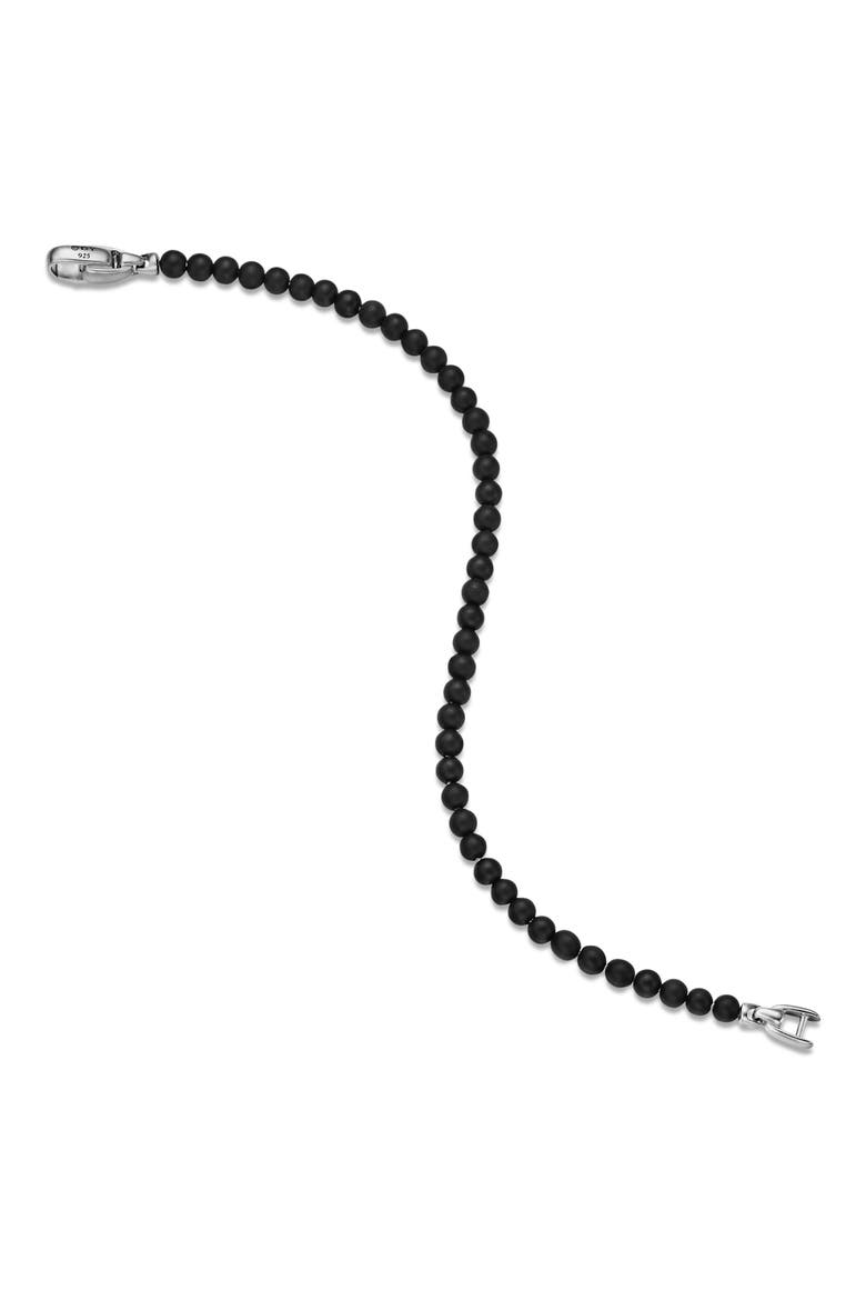 Men's Spiritual Beads Bracelet, Alternate, color, BLACK ONYX