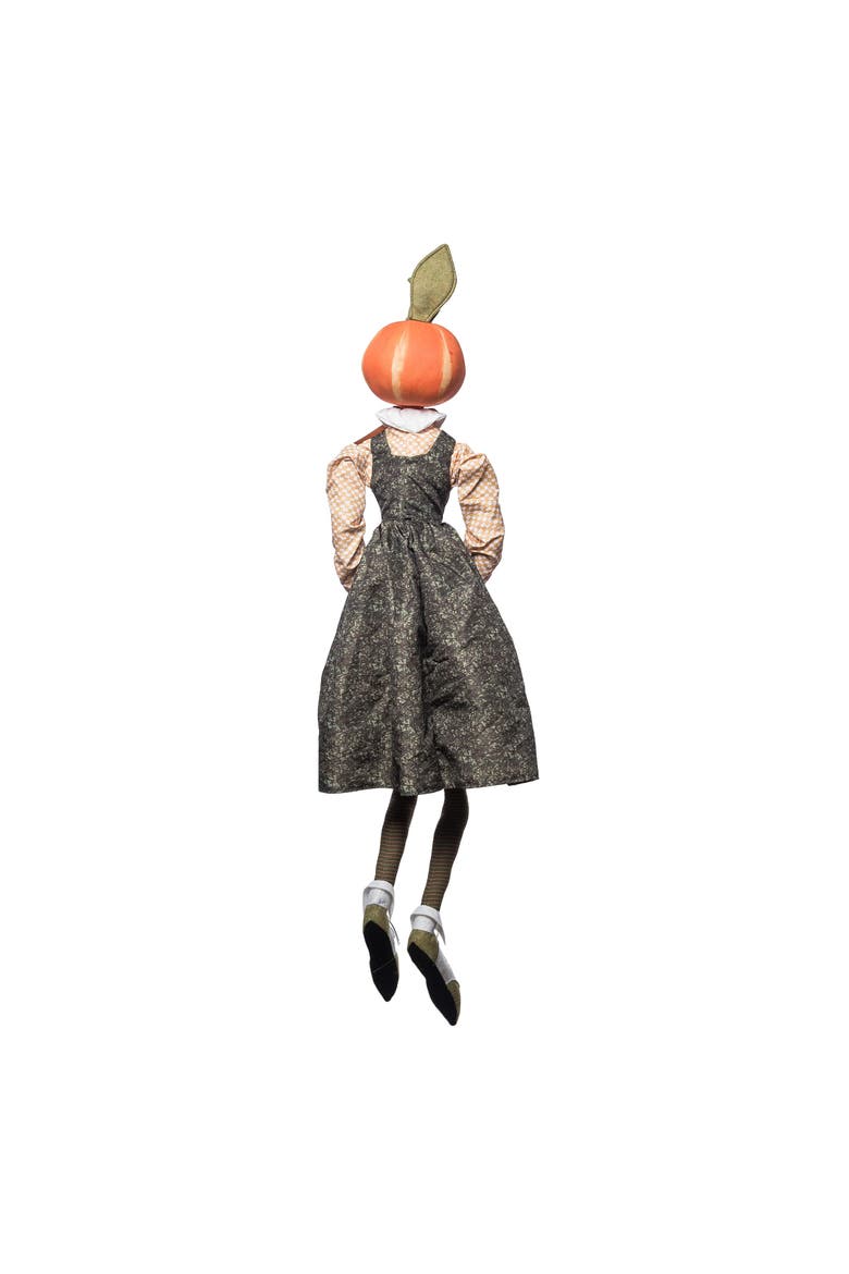 Calix Joe Spencer Gathered Traditions Figurine, Alternate, color, Orange