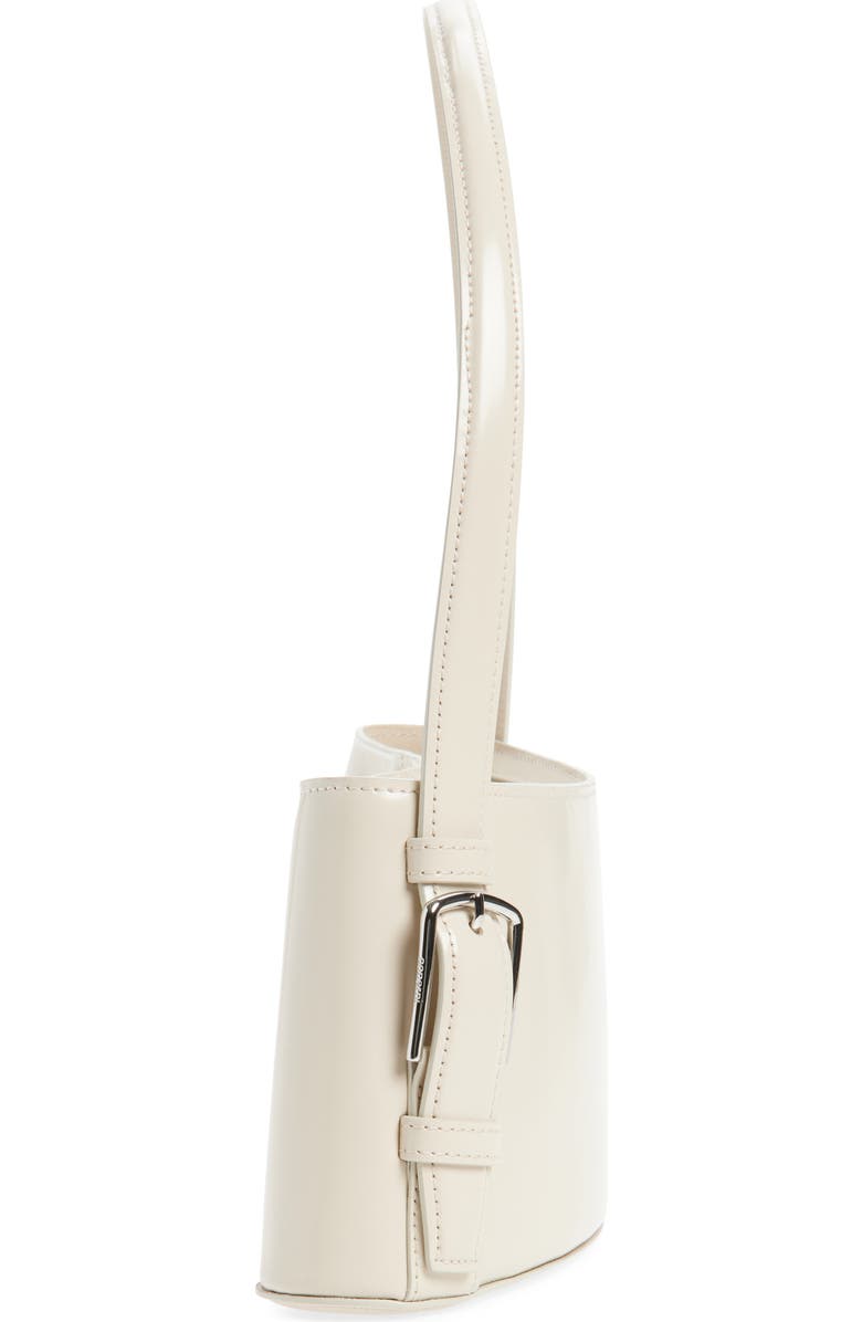 Coperni Ergonomic Leather East/West Shoulder Bag, Alternate, color, Beige Bei