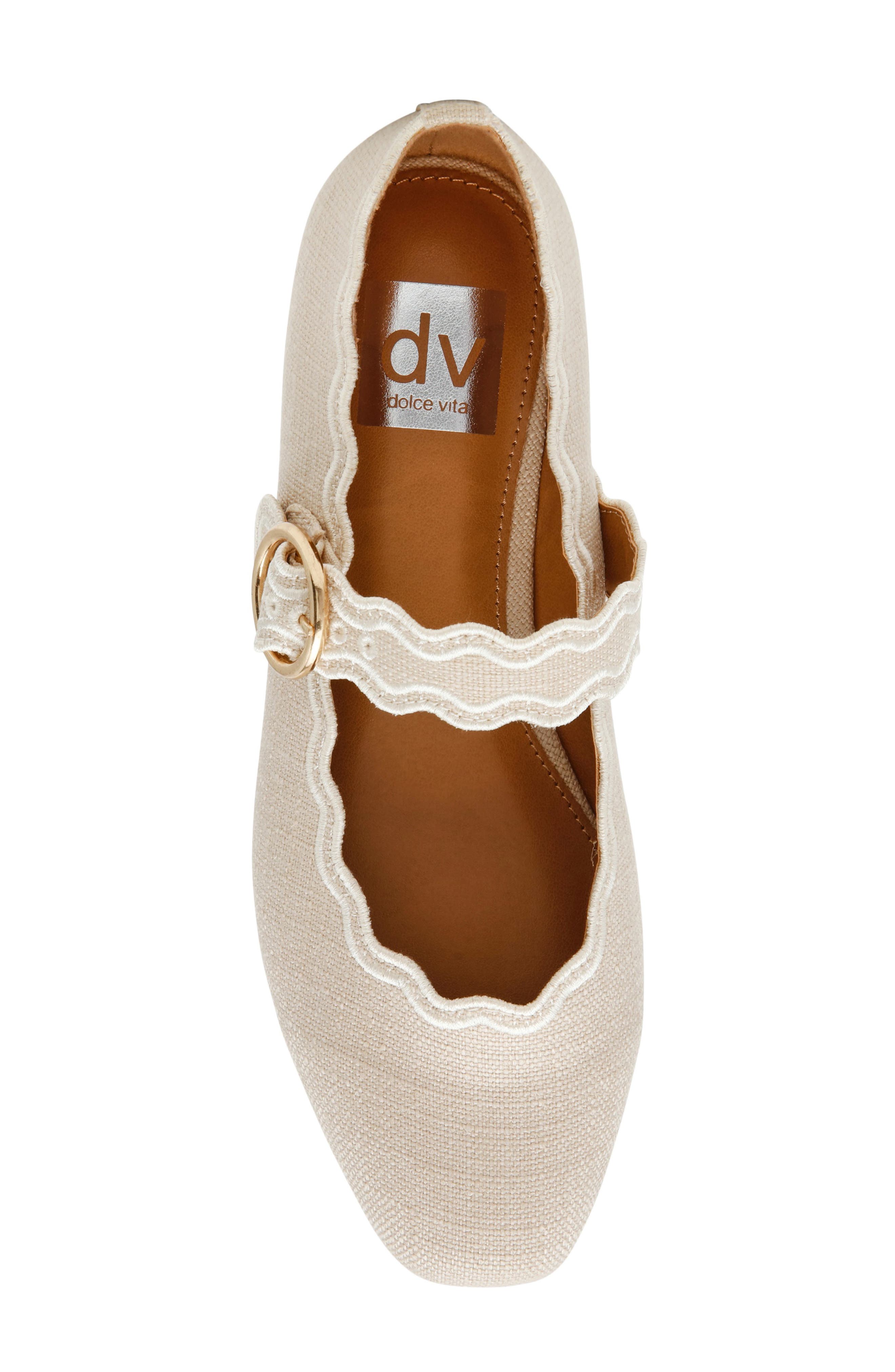 DV by Dolce Vita Melora Mary Jane Flat, Alternate, color, Beige