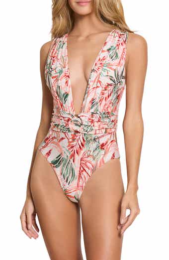 Cosita Linda Plunge One-Piece Swimsuit