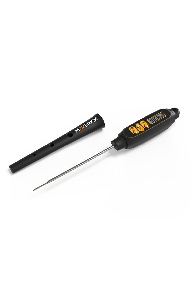 Digital Long Stem Instant Read Thermometer, Main, color, Black
