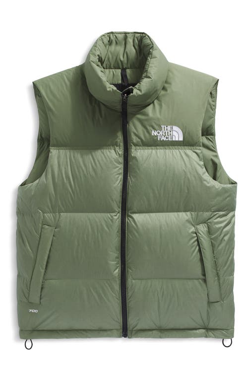 The North Face 1996 Retro Nuptse Water Resistant Down Puffer Vest In Green