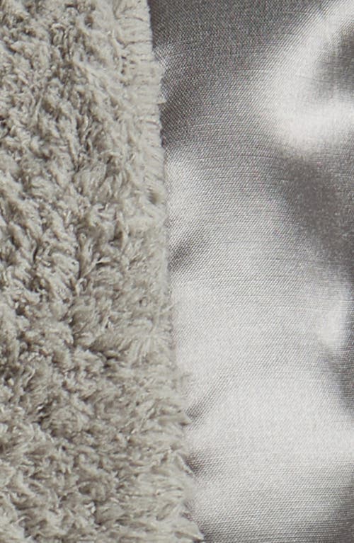 Little Giraffe Chenille Blanket In Gray