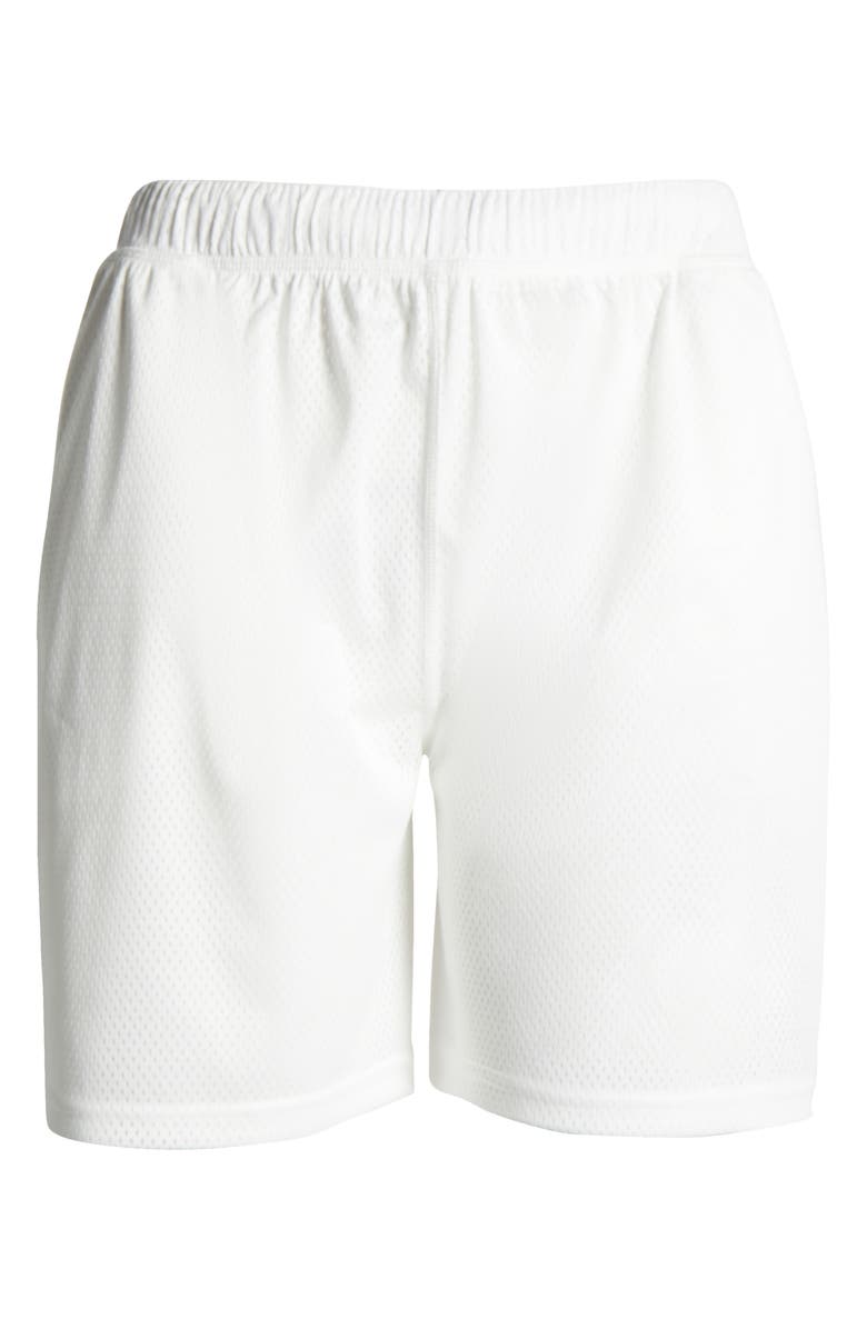 Free People When in Venice Mesh Shorts, Alternate, color, White Combo