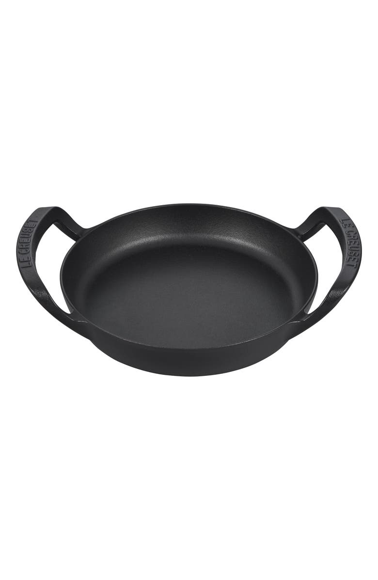 Le Creuset Alpine Cast Iron Skillet, Main, color, Matte Black
