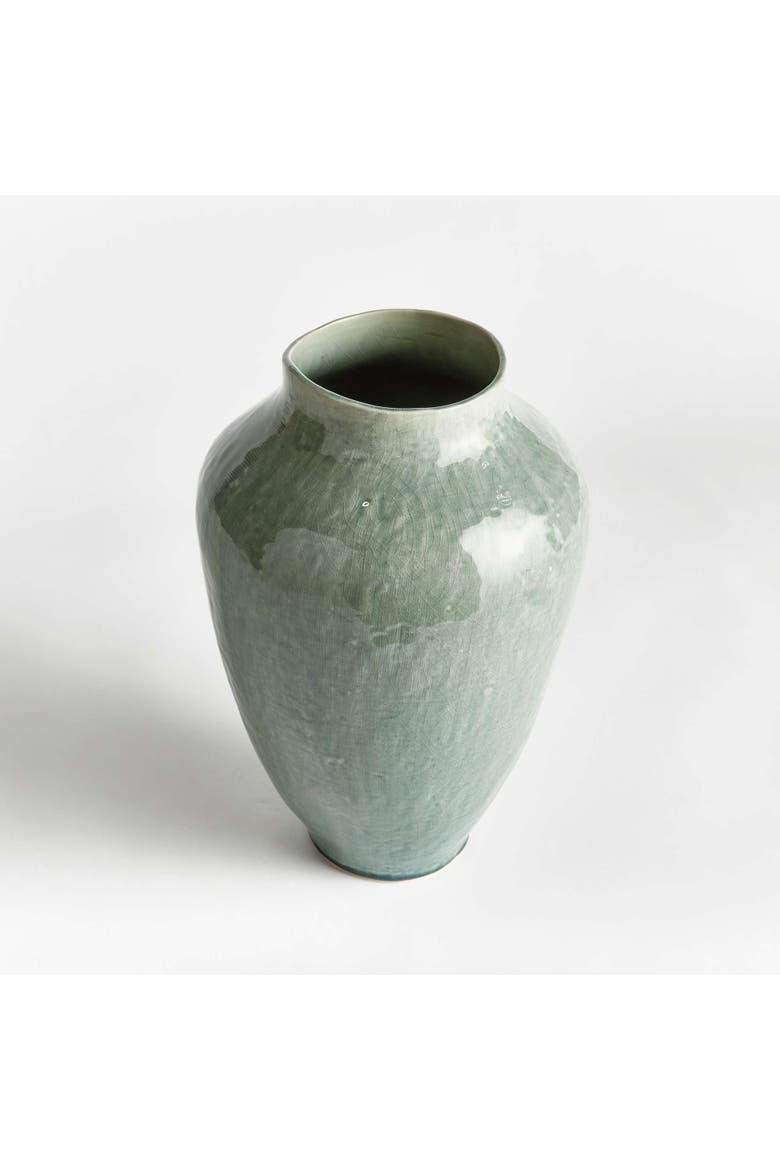 Barclay Butera Ojai Vase Large, Alternate, color, Blue