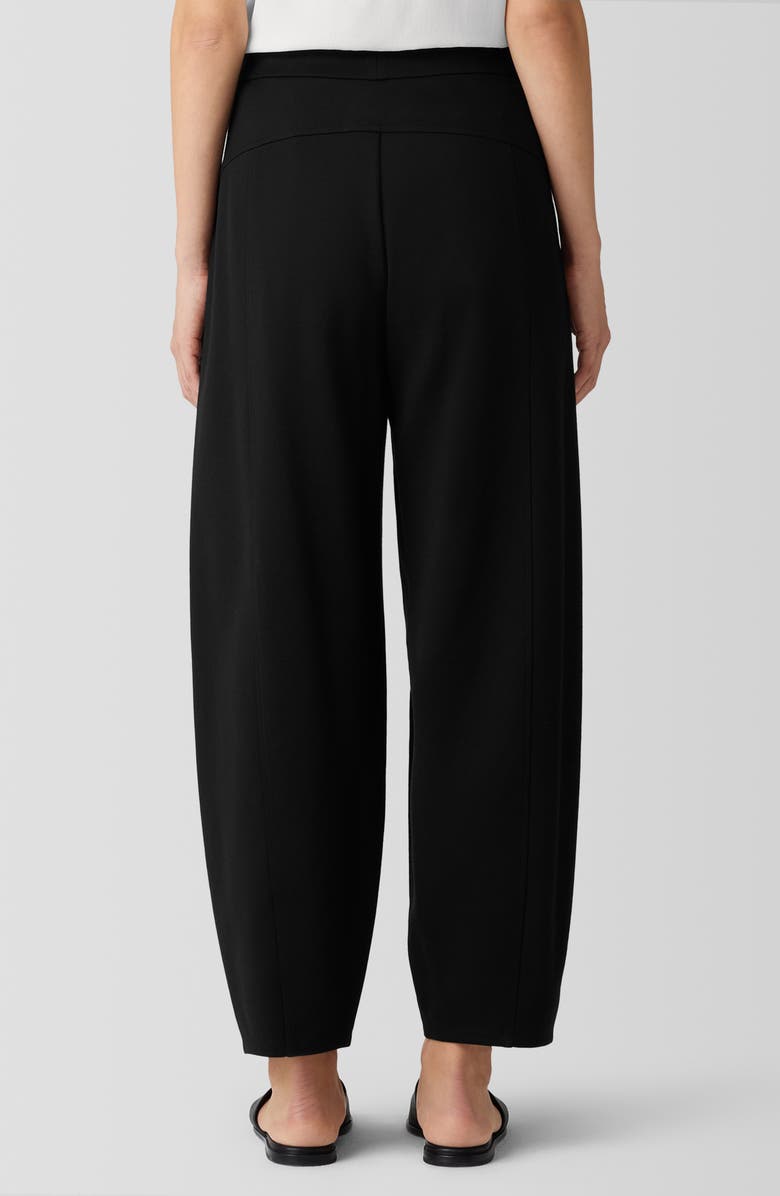 Eileen Fisher Lantern Ankle Pants, Alternate, color, Black