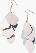 Nickel & Suede Florence Earrings